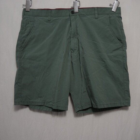 Lot of 2 Men's Wrangler Outdoor Shorts Flat Front Blue & Green Size 42 - Picture 2 of 16